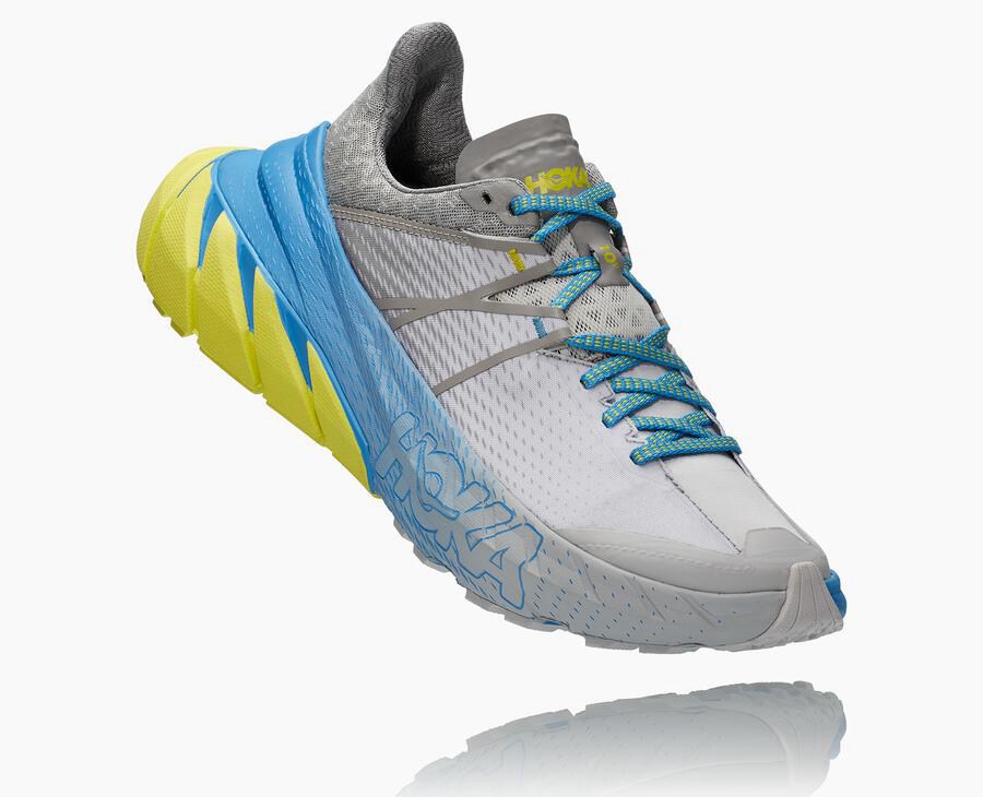 Tenis Trail Hoka One One Feminino Cinzentas - Tennine - 809-JXQRBY